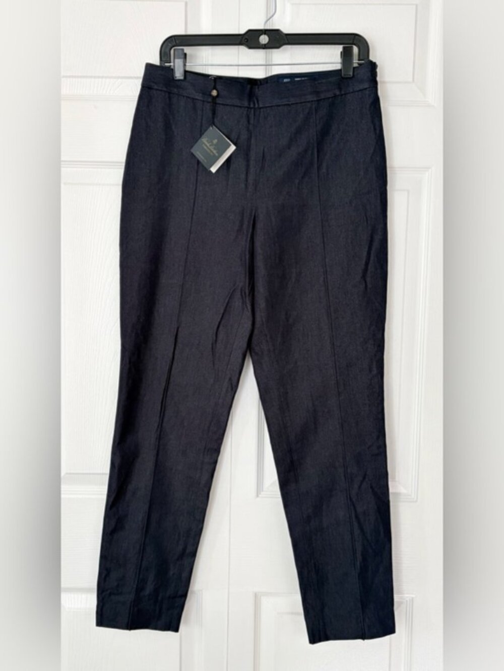 Brooks Brothers Pants Cotton Trousers Caroline Fit Pants Navy Blue size 6